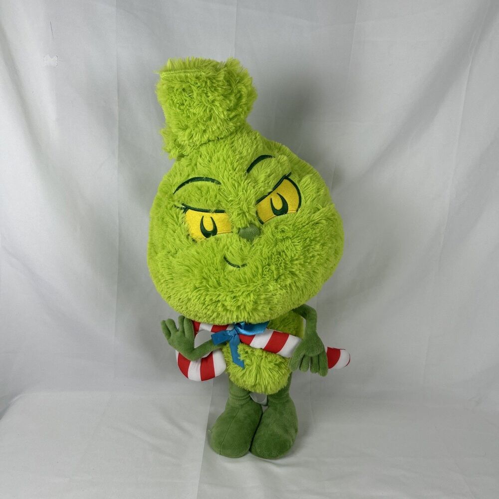 Gemmy Dr. Seuss Young Baby Grinch Christmas 22” Plush Holiday Door Greeter 2022